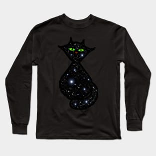 💫✨ Cosmic Cat 🐈‍⬛⭐ Long Sleeve T-Shirt